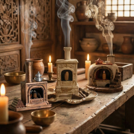 Tütsüm™ Köy-Rus-Taş Tütsülük (30 Adet Tütsü Hediye)