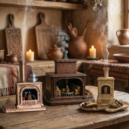 Tütsüm™ Köy-Tuğla-Taş Tütsülük (30 Adet Tütsü Hediye)