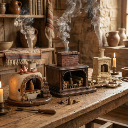 Tütsüm™ Rus-Tuğla-Taş Tütsülük (30 Adet Tütsü Hediye)